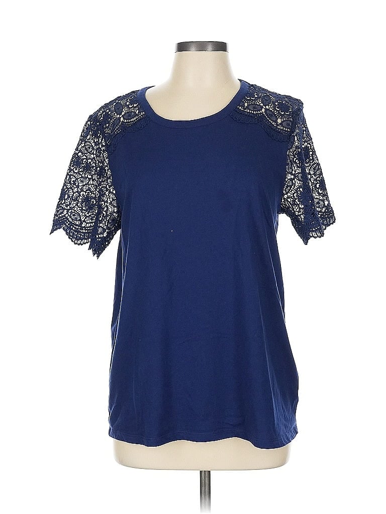 Pre-owned Love Scarlett Short Sleeve T-shirt In Blue