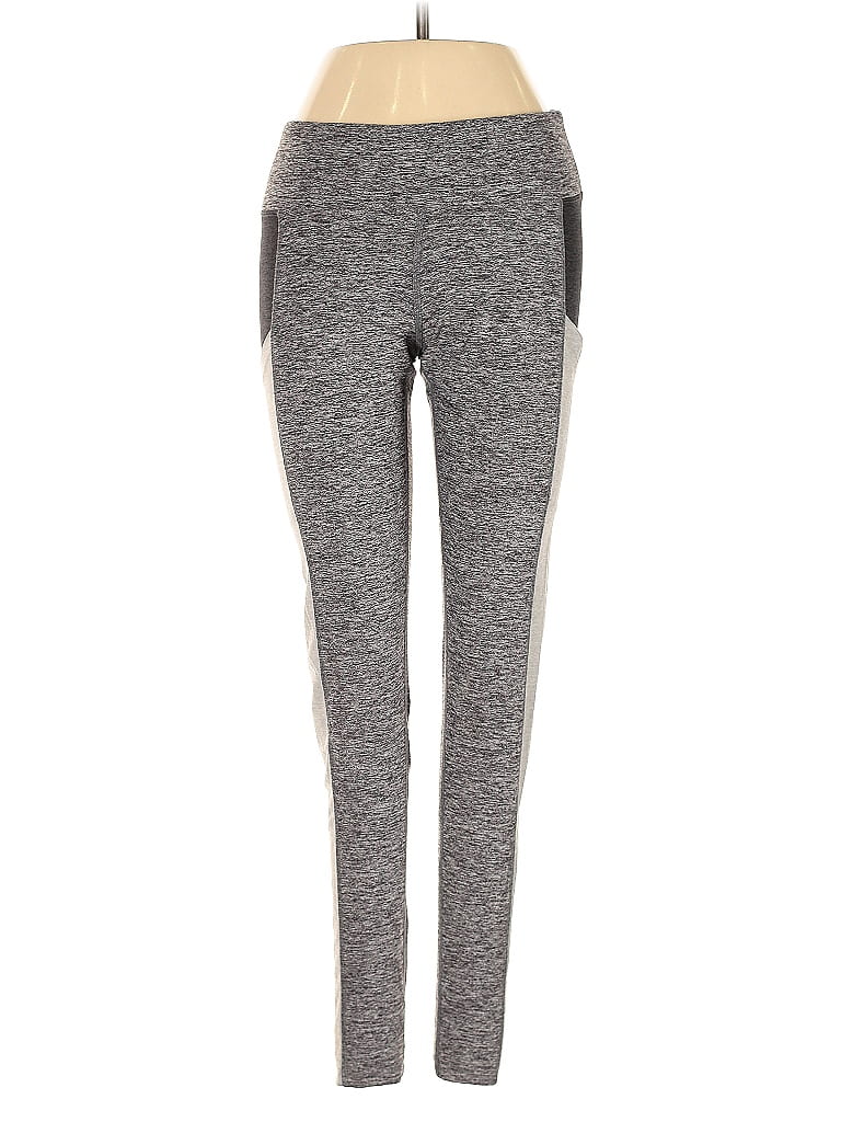 Pre-owned Victoria's Secret Pink Active Pants In Gray