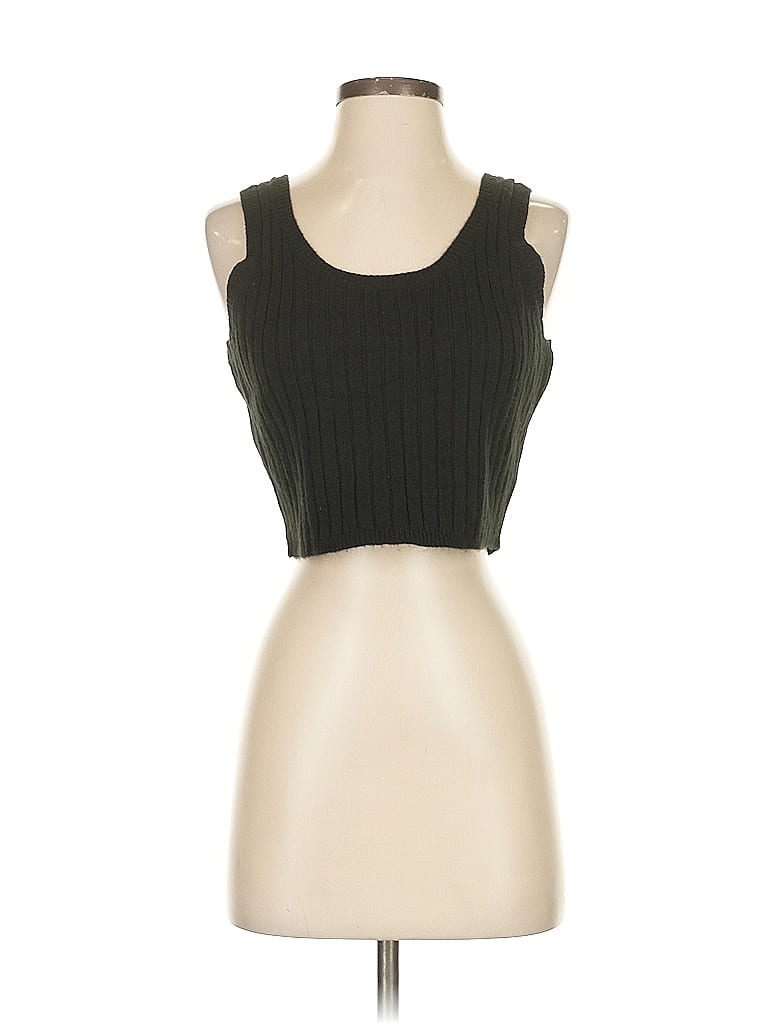 Click to view more detailed imagery on our partner's website Pre-owned 525 America Tank Top Green Strapless Neckline Tops