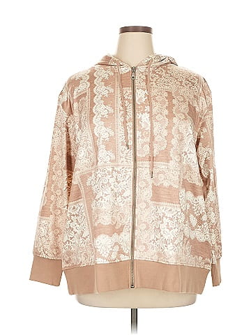 DG^2 by Diane Gilman Zip Up Hoodie (view 1)
