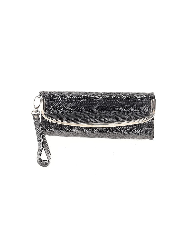 Pre-owned Unbranded Wristlet In Black