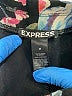Express Floral Black Casual Pants Size M - photo 6