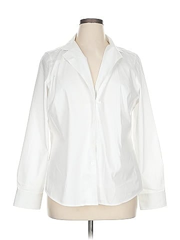 Foxcroft Long Sleeve Blouse (view 1)