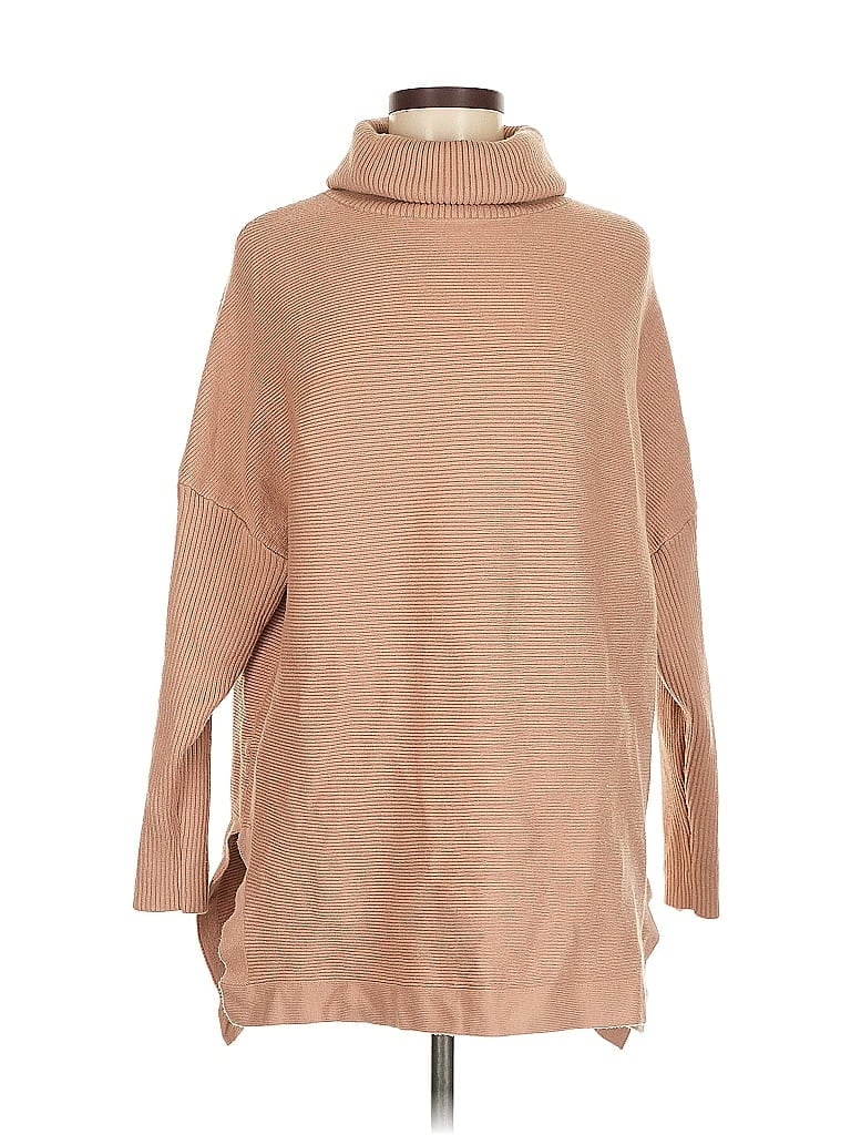 Pre-owned Lillusory Turtleneck Sweater In Brown