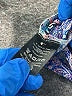 Meadow Rue 100% Polyester Blue Short Sleeve Blouse Size 0 - photo 8