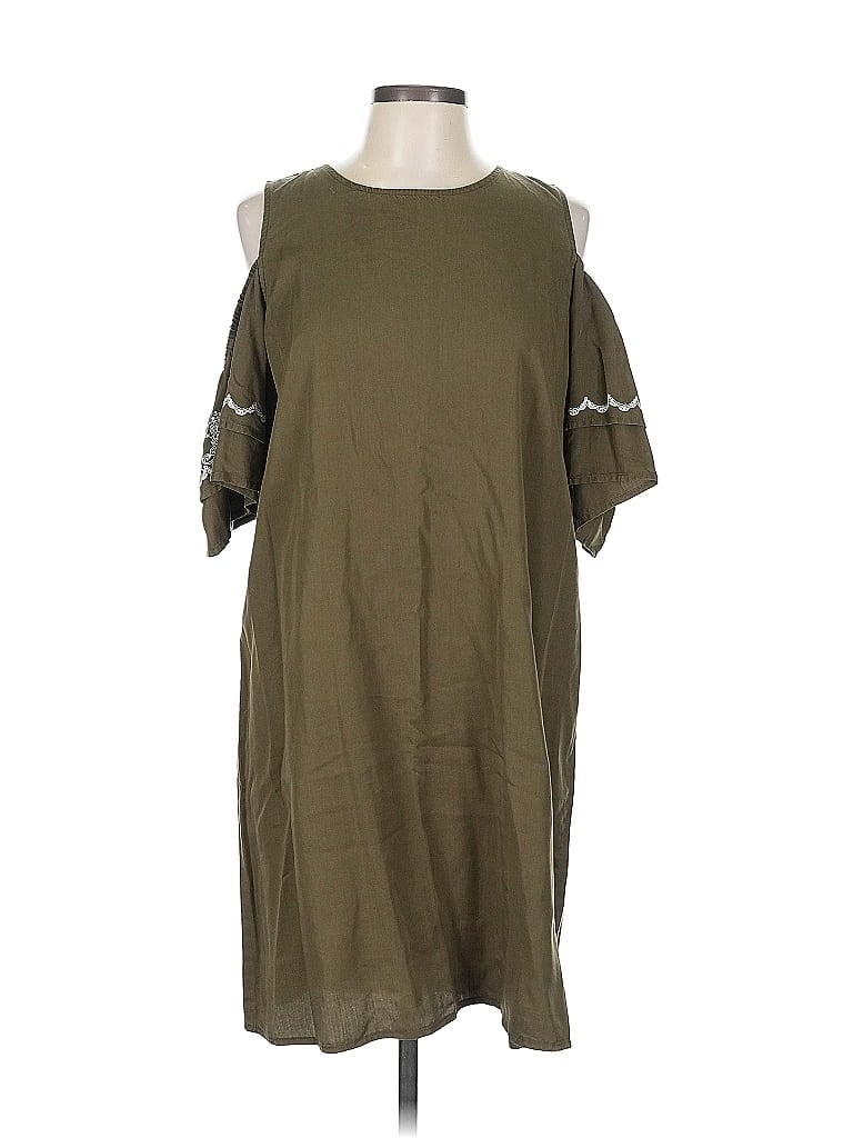 Pre-owned Signature Studio Casual Dress In Green