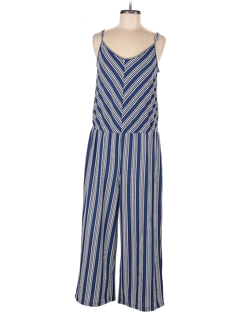 Pre-owned Just Be ... Jumpsuit In Blue