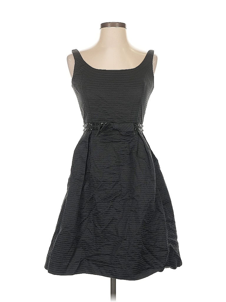 Click to view more detailed imagery on our partner's website Pre-owned Carmen Marc Valvo Collection Cocktail Dress In Gray