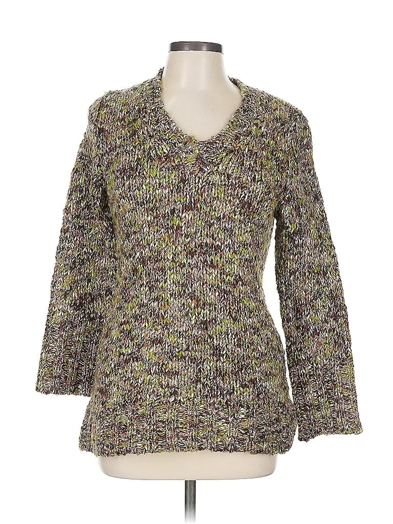 Pre-owned Assorted Brands Pullover Sweater In Green