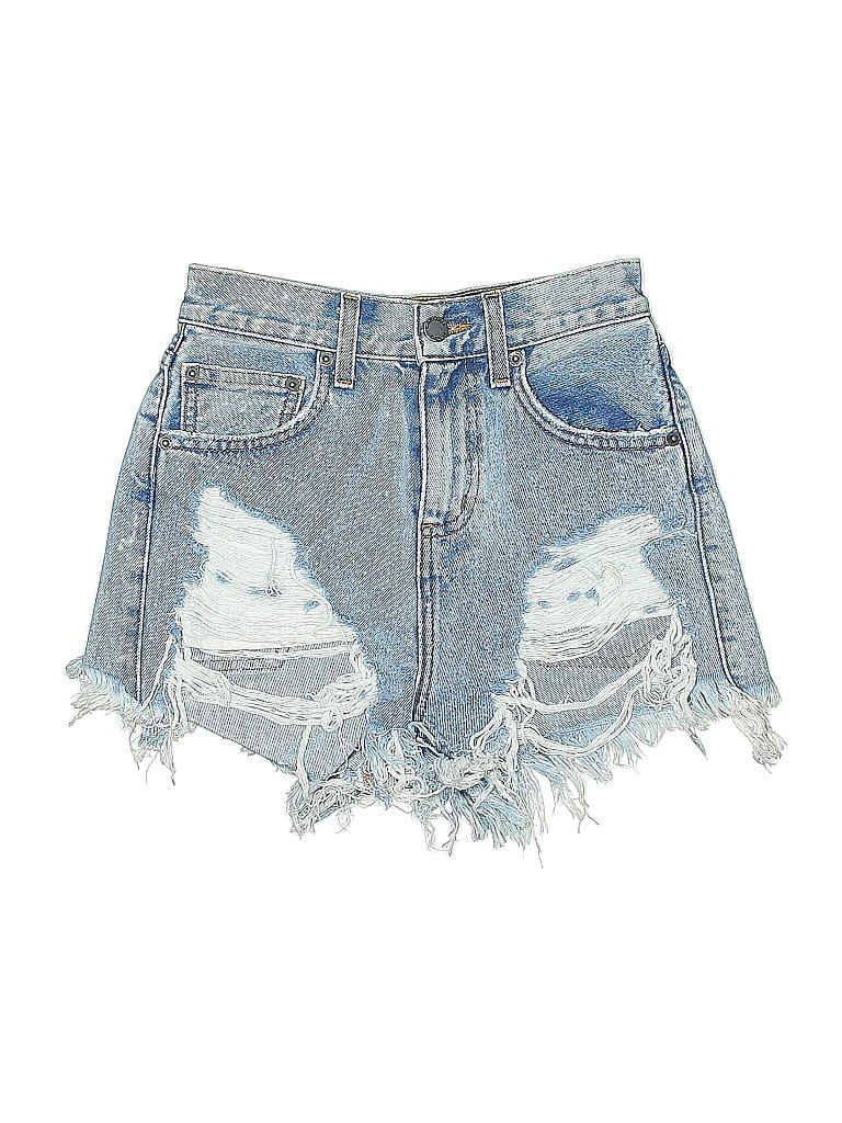 Pre-owned Carmar Denim Shorts In Blue