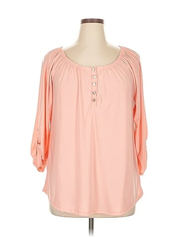 NY Collection 3/4 Sleeve Blouse (view 1)