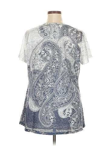 JM Collection Short Sleeve Top (view 2)