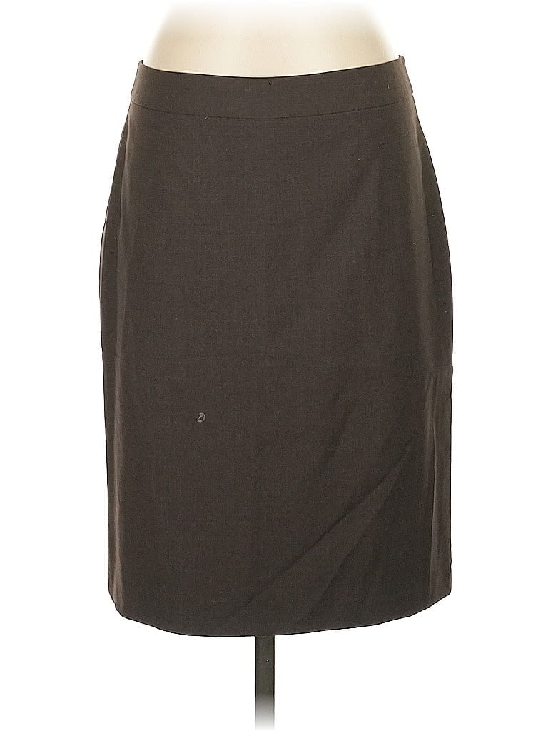 Pre-owned Ann Taylor Formal Skirt In Brown