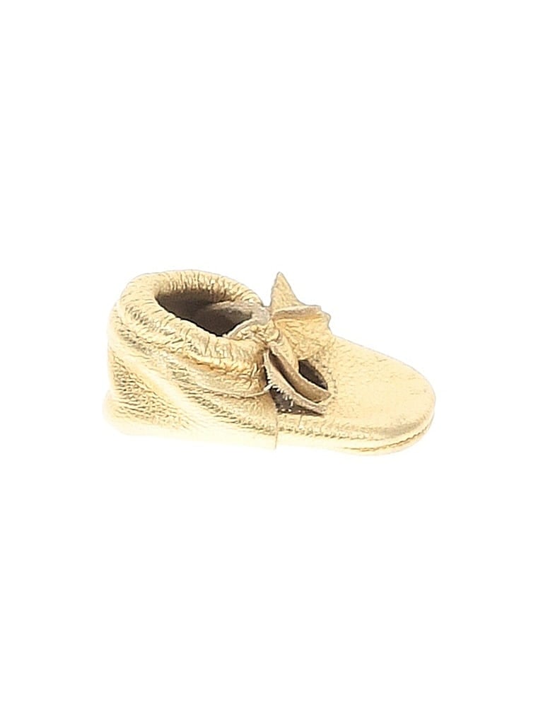Pre-owned Assorted Brands Kids' Booties In Gold
