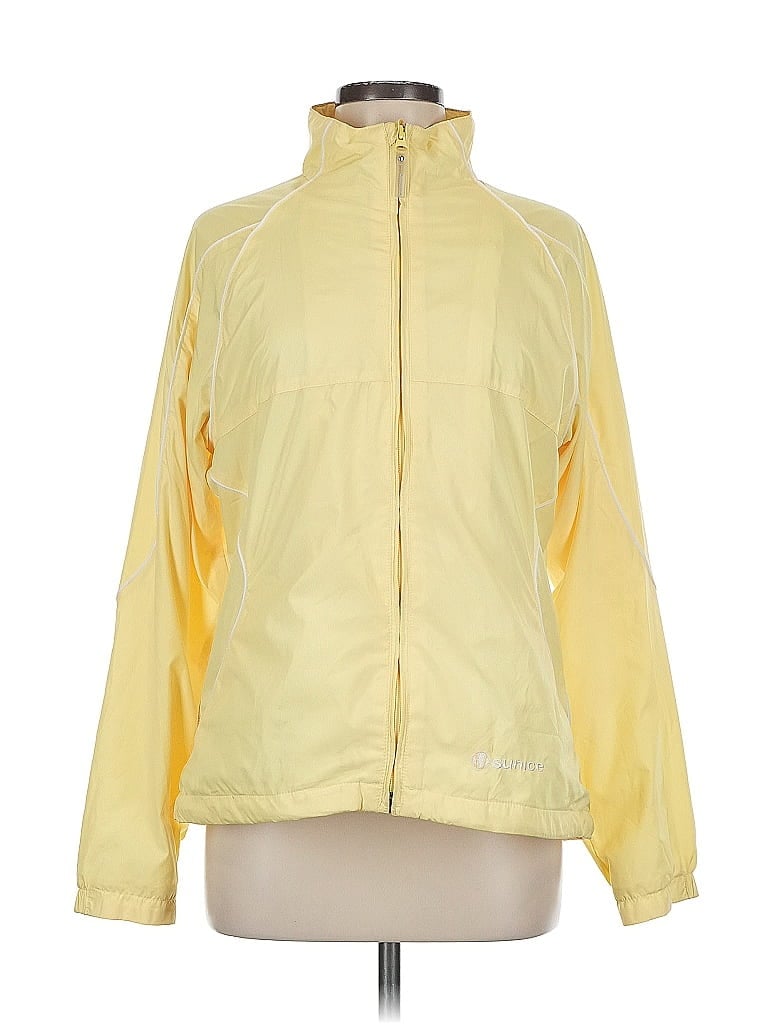SUNICE Pre-owned Windbreaker Jacket In Yellow