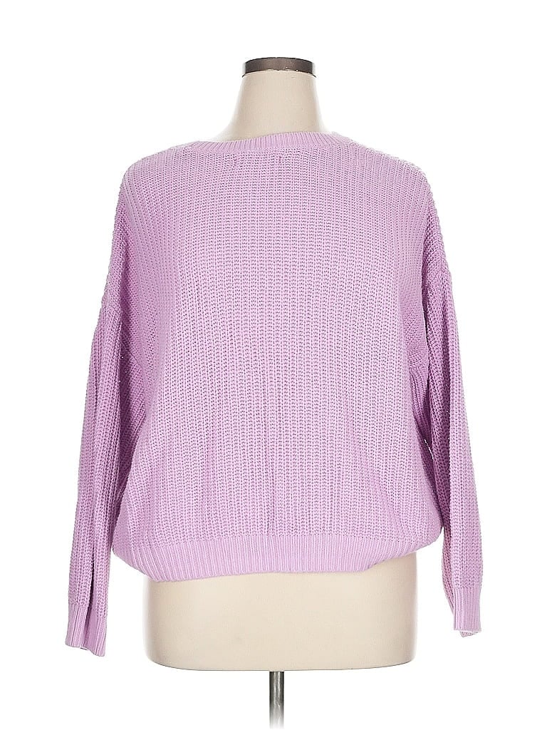 Pre-owned Sonoma Goods For Life Pullover Sweater In Purple