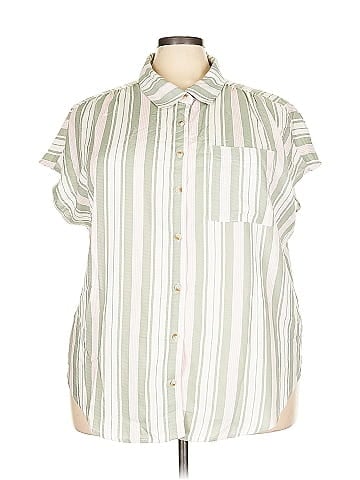 Torrid Short Sleeve Button-Down Shirt (view 1)