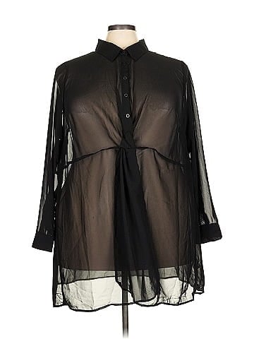 Torrid 3/4 Sleeve Blouse (view 1)