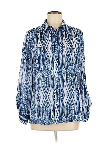 AK Anne Klein Long Sleeve Blouse (view 1)