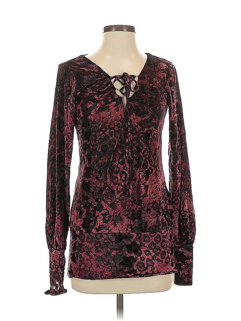 Pre-owned Venus Casual Dress In Burgundy