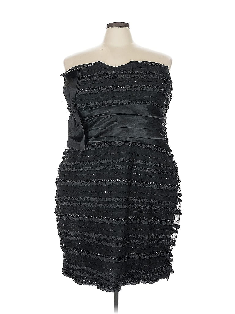 Pre-owned Torrid Cocktail Dress In Black