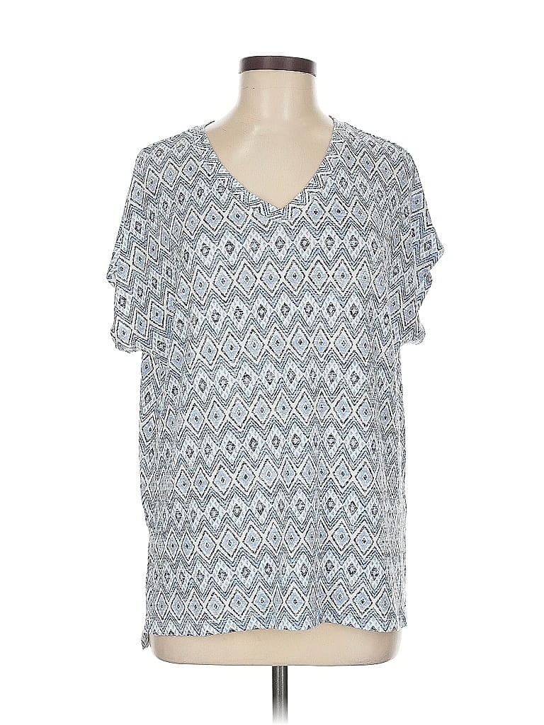 Pre-owned Orvis Short Sleeve T-shirt In Blue