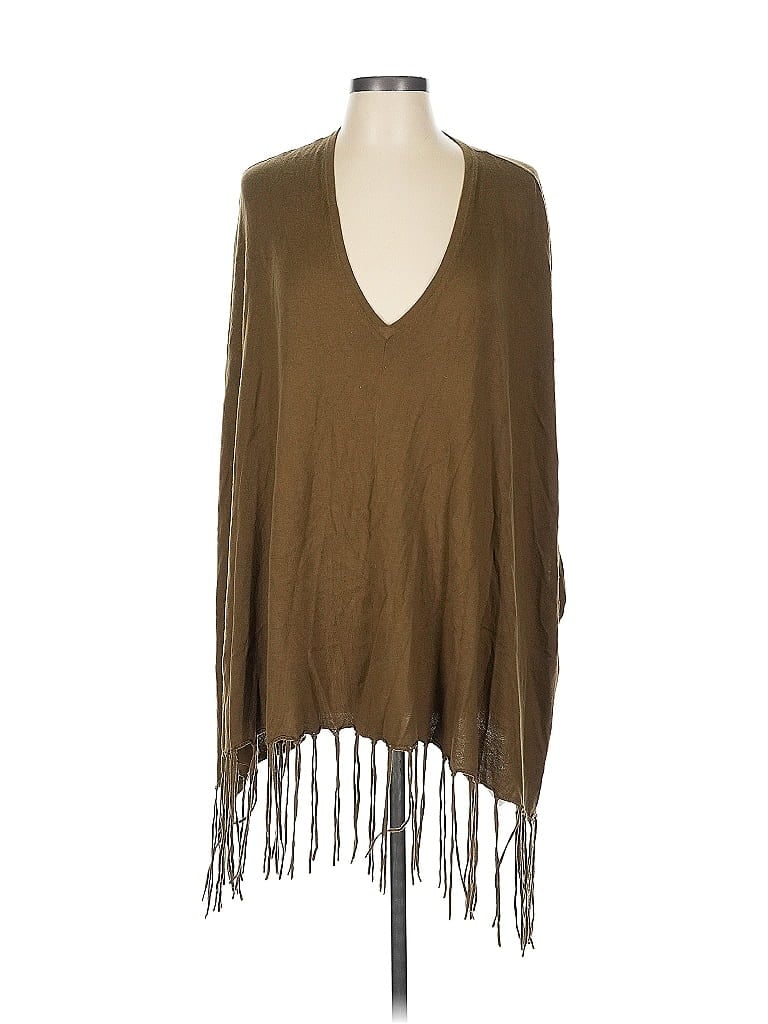 Pre-owned Michael Michael Kors Poncho In Green