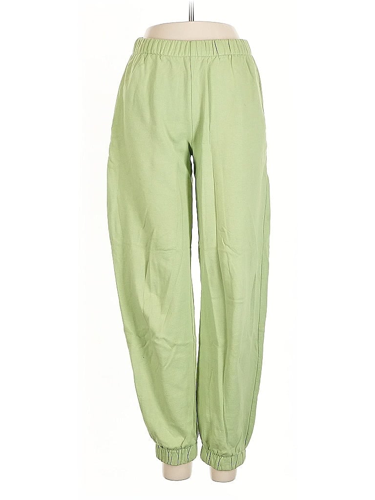 Pre-owned Brandy Melville Casual Pants In Green