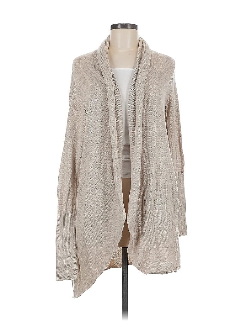 Pre-owned Leith Cardigan Sweater In Brown