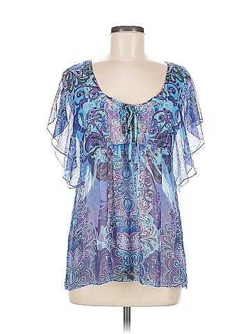 One World Short Sleeve Blouse (view 1)