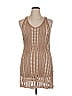 Cha Cha 100% Polyester Tan Cocktail Dress Size 1X - photo 1