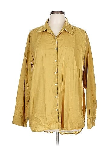 Natural Life Long Sleeve Button-Down Shirt (view 1)