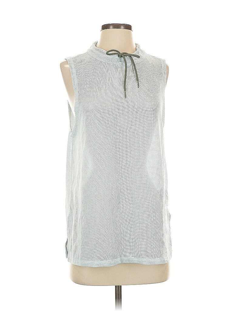 Pre-owned Gap Fit Sleeveless T-shirt In Silver