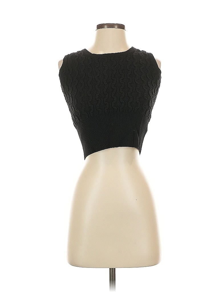 Click to view more detailed imagery on our partner's website Pre-owned St John Wool Pullover Sweater In Black