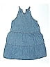 Zara Kids 100% Cotton Blue Dress Size 11 - 12 - photo 2