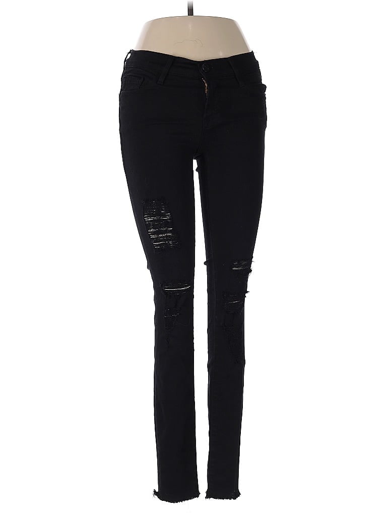 Pre-owned Frame Jeans In Black