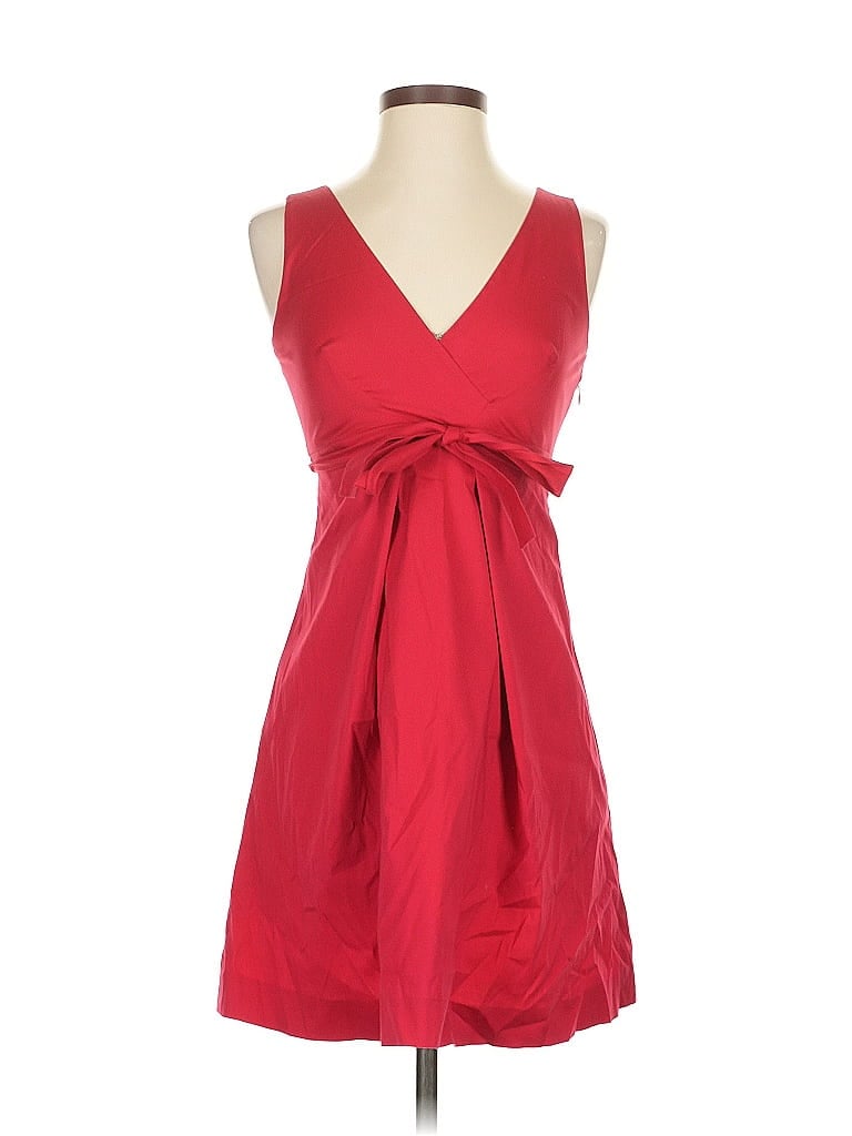 Pre-owned Theory Cocktail Dress In Red