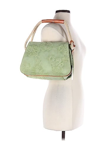 Claudia Firenze Leather Shoulder Bag (view 2)