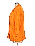 Zara 100% Viscose Orange Blazer Size L - photo 5