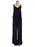 Eight Sixty 100% Polyester Solid Blue Jumpsuit Size S - photo 1