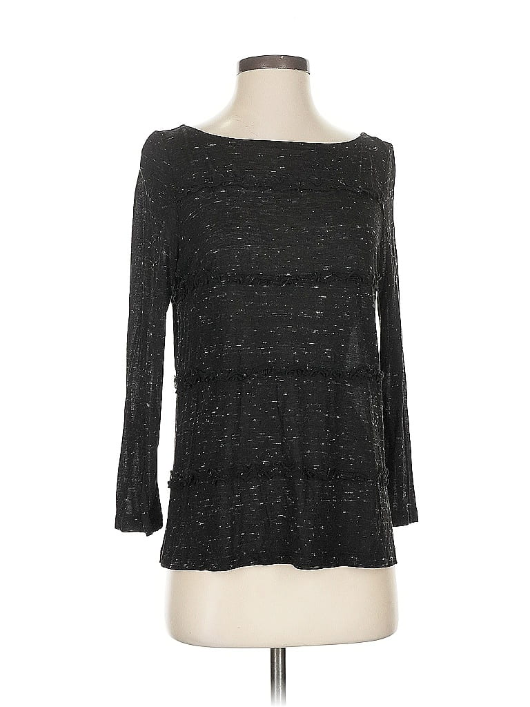 Pre-owned Marc By Marc Jacobs 3/4 Sleeve T-shirt In Black