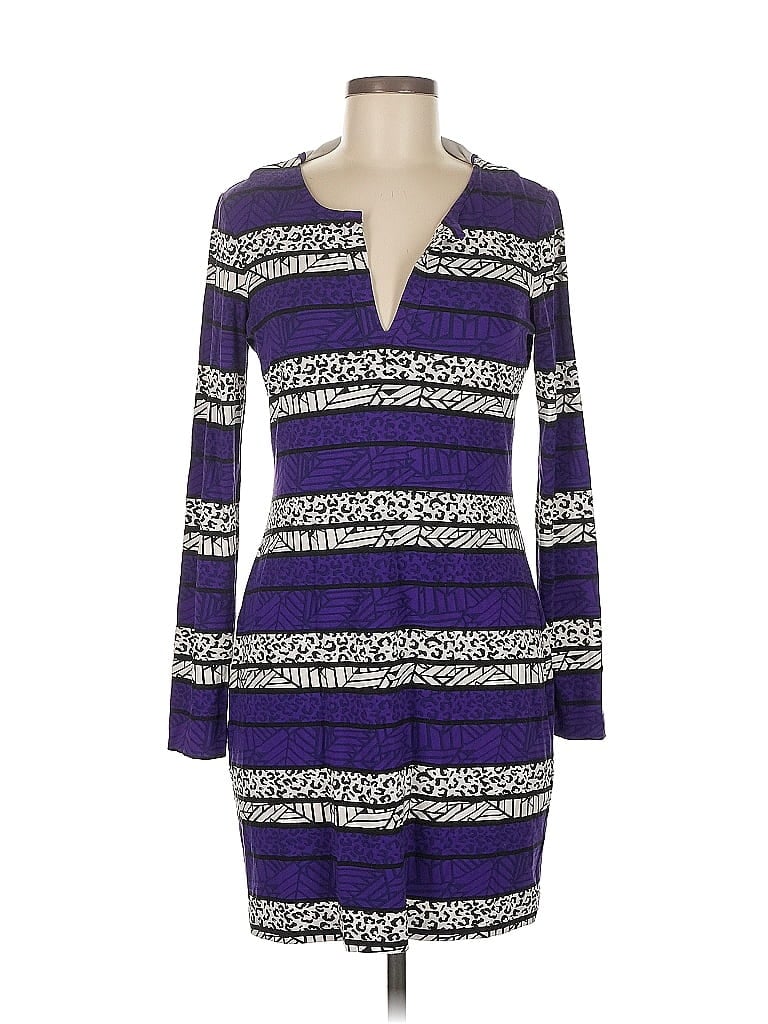 Pre-owned Diane Von Furstenberg Casual Dress In Purple