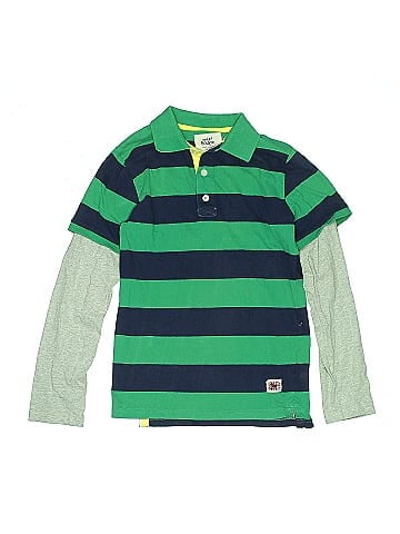 Mini Boden Long Sleeve Polo (view 1)