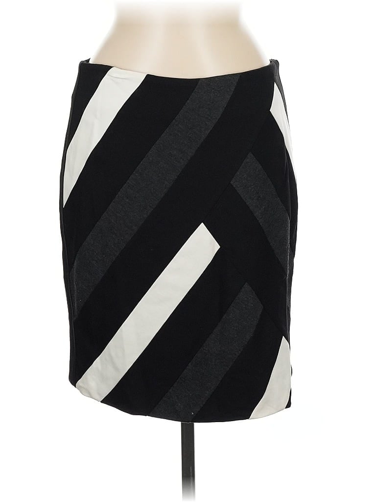 Pre-owned White House Black Market Formal Skirt In Black