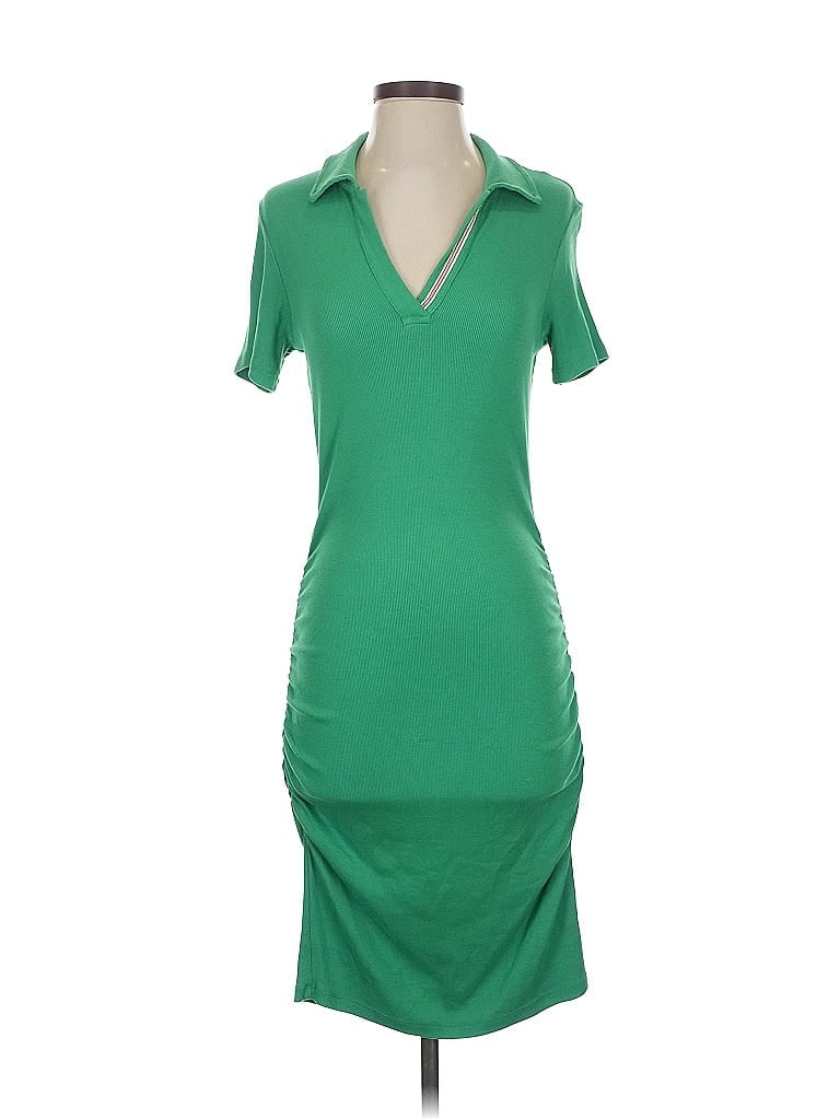 Sundry Solid Green Cocktail Dress Size Sm (1) - photo 1