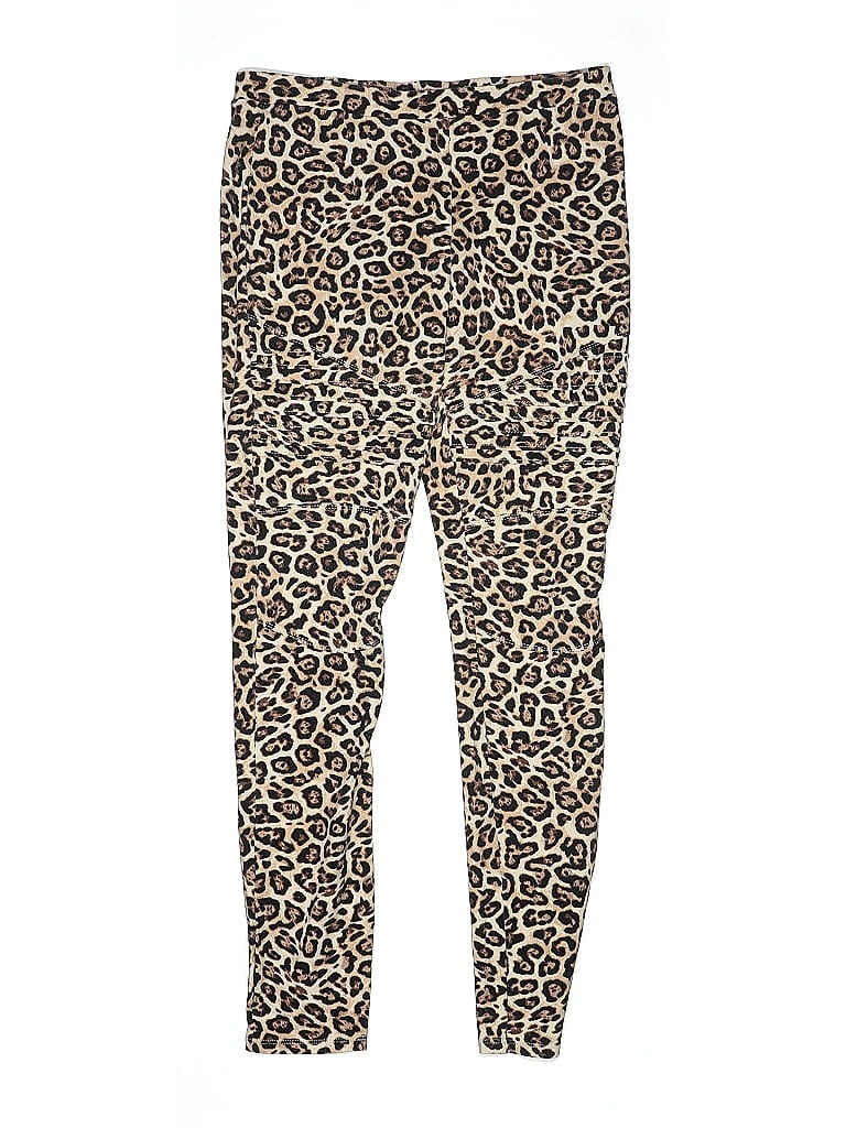 Art Class Animal Print Gold Brown Leggings Size XL (youth) - photo 1