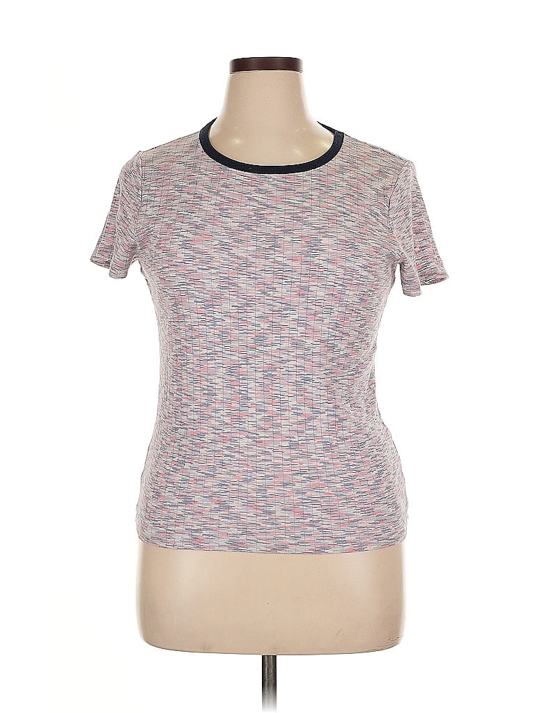 Pre-owned J.crew Mercantile Short Sleeve T-shirt In Blue