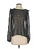 CAbi 100% Polyester Black Long Sleeve Blouse Size XS - photo 1