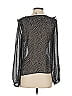 CAbi 100% Polyester Black Long Sleeve Blouse Size XS - photo 2