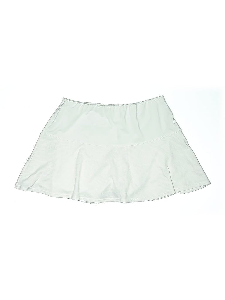 Pre-owned Unbranded Casual Skirt In White